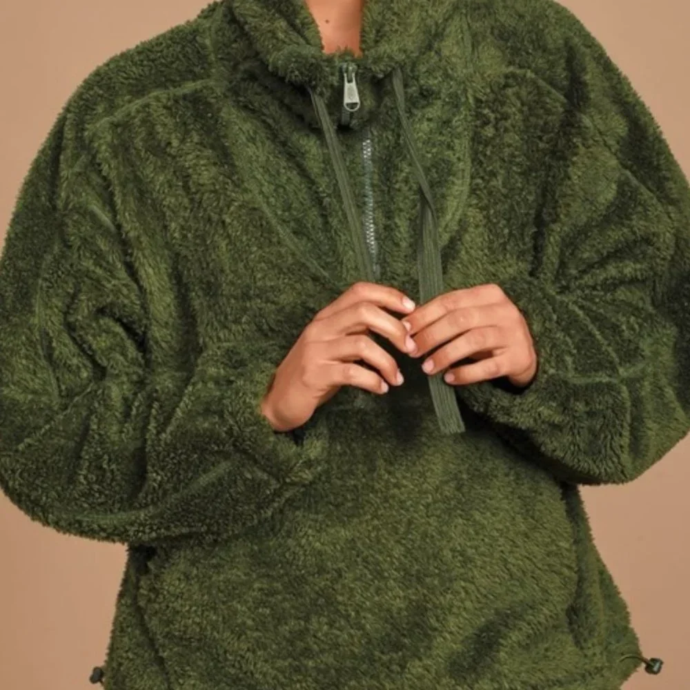 Free People Fleece Pullover Size S